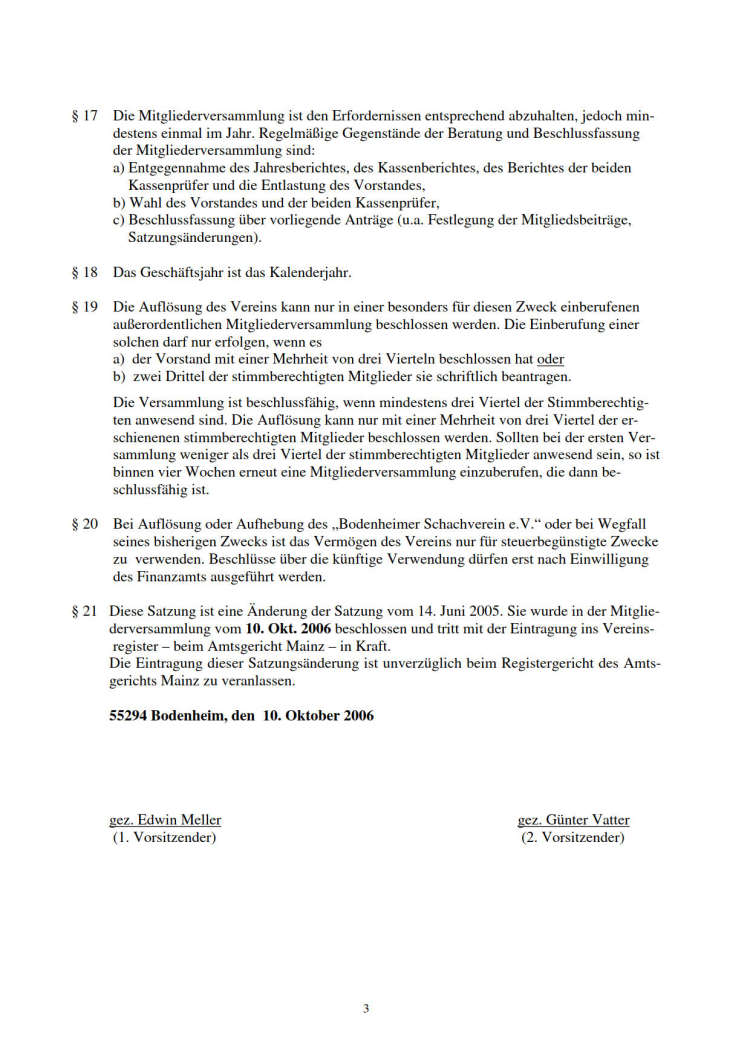 Satzung Seite 3